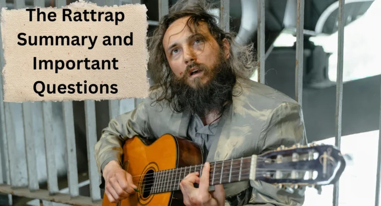 The Rattrap Summary and Important Questions