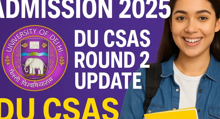 Delhi University Admission 2025