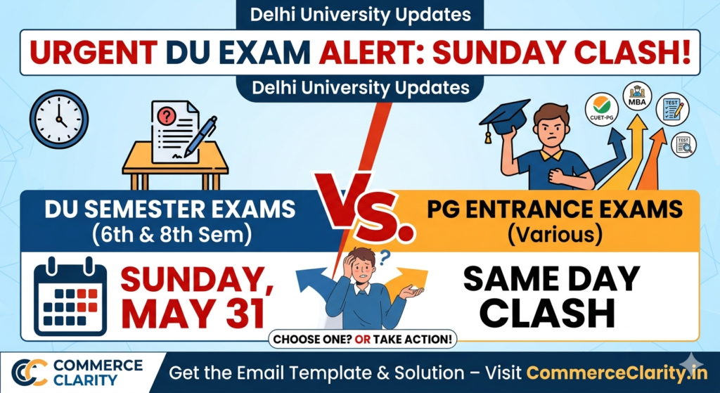 DU Exam Clash 2026