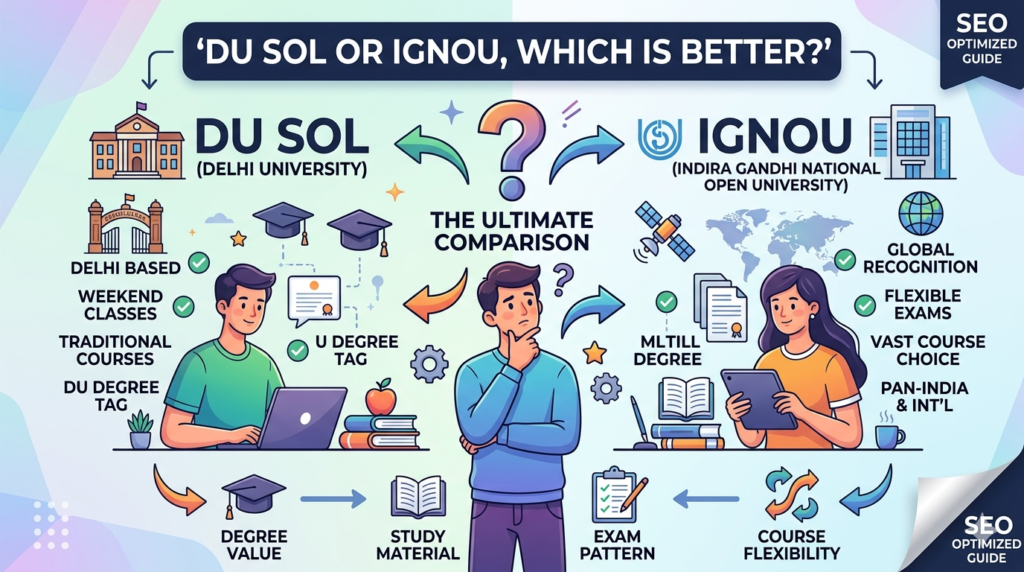 DU SOL vs IGNOU: Which is Better
