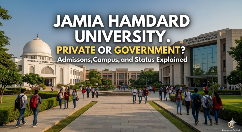 Jamia Hamdard: Private or Government?